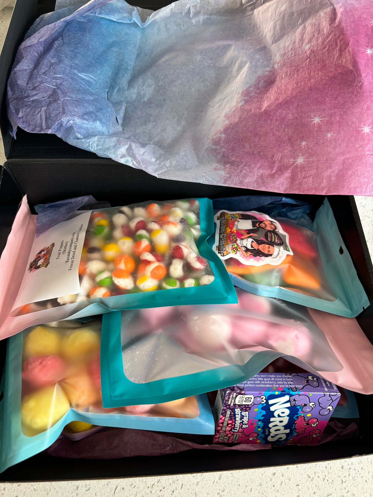 Sample box